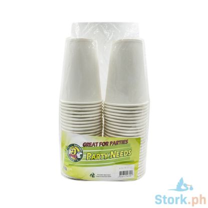 Picture of Happybee Plain Paper Cups 6oz 50s