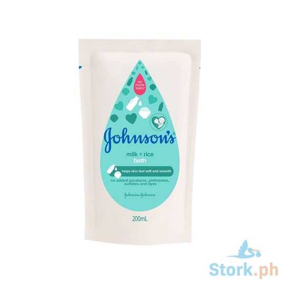 Picture of Johnson's Baby Milk Bath Refill 200Ml