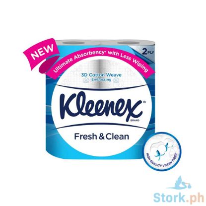 Picture of Kleenex Bathroom Tissue 2Ply 4s
