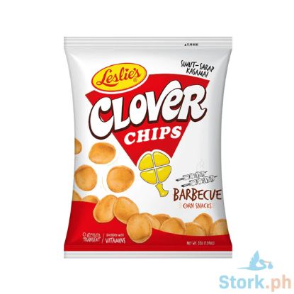 Picture of Leslie's Clover Chips 55g, Barbecue