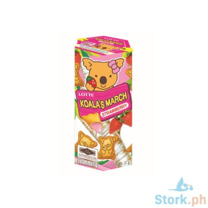 Picture of Lotte Koala March Strawberry Biscuit 37g