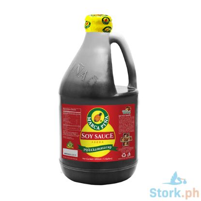Picture of Marca Pina Soy Sauce Plastic Half Gallon