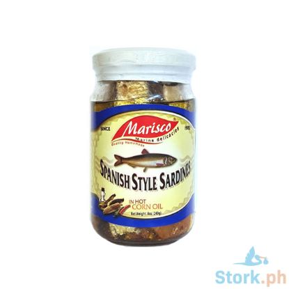 Picture of Marisco Sardines Green Label Hot Cornoil 8oz