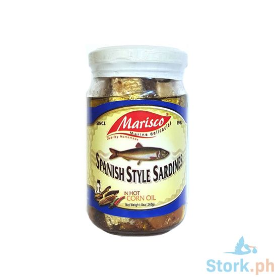 Picture of Marisco Sardines Green Label Hot Cornoil 8oz