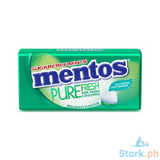 Picture of Mentos Purefresh Tin Spearmint 35g