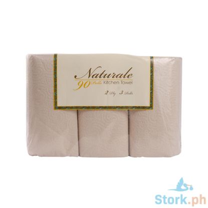 Picture of Naturale Kitchen Towel 3Roll 90Pulls 2Ply