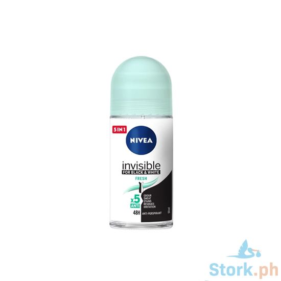 Picture of Nivea Deodorant Black And White Fresh Roll On 50Ml