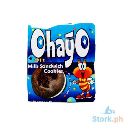 Picture of Ohayo Milk Sandwich Cookies 10g 20s