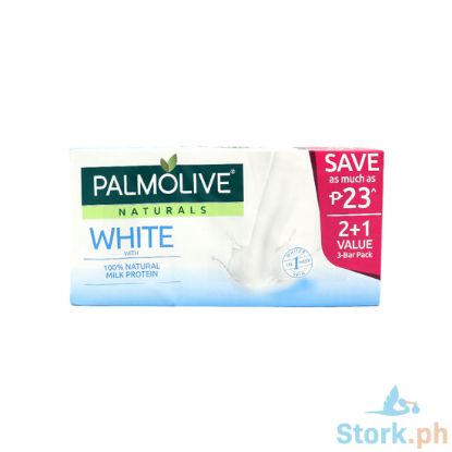 Picture of Palmolive Soap White Plus Milk 80g Buy 2 Get 1