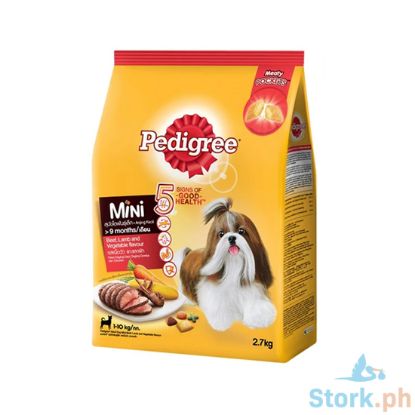Picture of Pedigree Dry Mini Beef Lamb And Vegetable 2.7Kg
