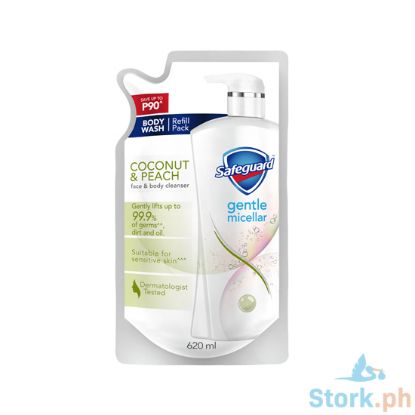 Picture of Safeguard Body Wash Coconut And Peach 620Ml