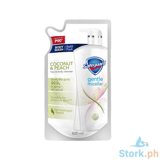 Picture of Safeguard Body Wash Coconut And Peach 620Ml