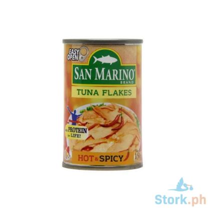Picture of San Marino Tuna Flakes Hot And Spicy 150g