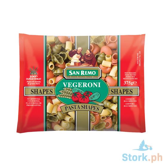 Picture of San Remo Vegeroni Shapes 375g