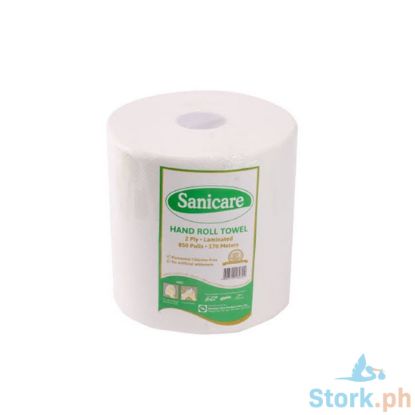 Picture of Sanicare Heart White Laminated 2Ply 170m