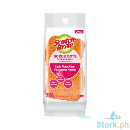 Picture of Scotch Brite Non Scratch Scrubdots 2s