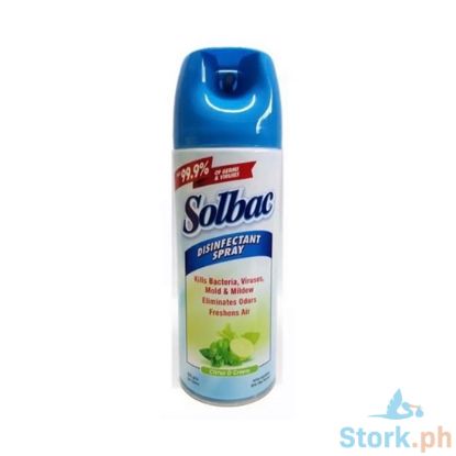 Picture of Solbac Disinfectant Spray Citrus N Green 300g