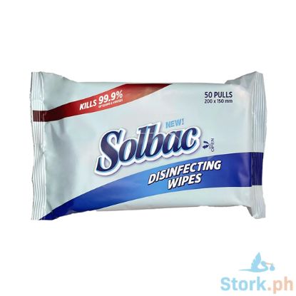 Picture of Solbac Disinfecting Wipes 12s
