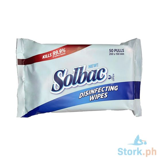Picture of Solbac Disinfecting Wipes 12s