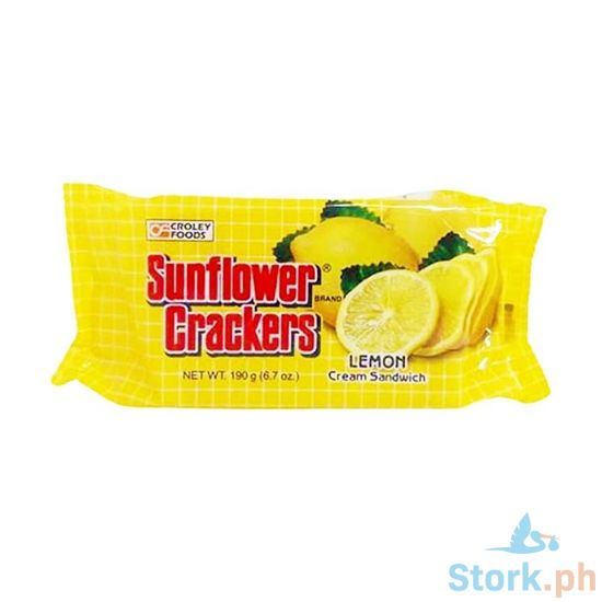 Picture of Sunflower Cracker Lemon 190g