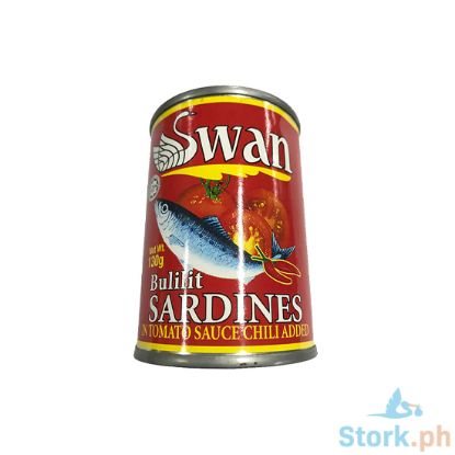 Picture of Swan Sardines Chili  Red 130g