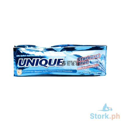Picture of Unique Toothpaste Blue Starburst Gel 10Ml 6s