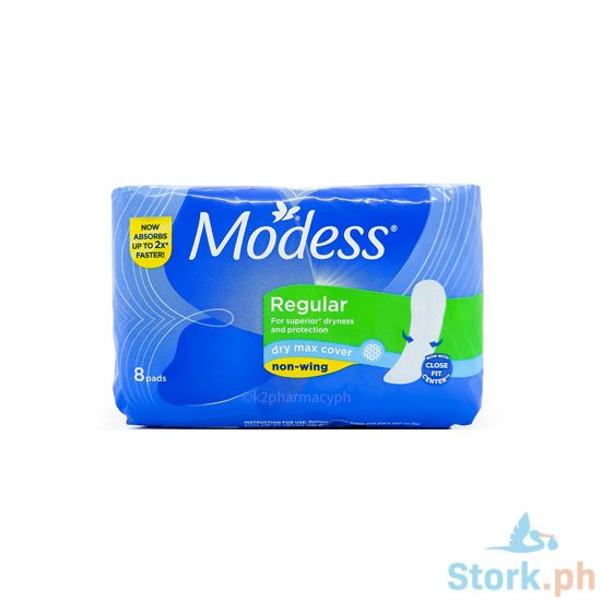 Picture of Modess Dry Max Maxi 8s Non Wing