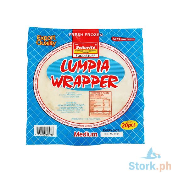 Picture of New Senorito Lumpia Wrapper Medium 20s