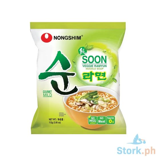 Picture of Nongshim Soon Veggie Ramyun Pouch 112g