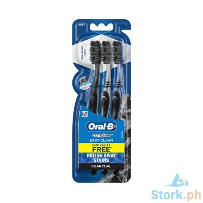Picture of Oral B Complete Easy Clean Charcoal 3s