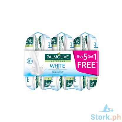 Picture of Palmolive White Natural Milk 55g 6+1