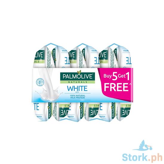 Picture of Palmolive White Natural Milk 55g 6+1