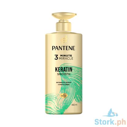Picture of Pantene 3Minute Miracle Conditioner Keratin Smooth 480Ml