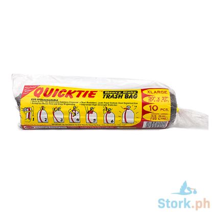 Picture of Quicktie Heavy Duty Trash Bag Econo Pack Natural XL
