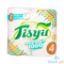 Picture of Tisyu Mega Roll Laminated Bathroom Tissue 2-Ply 1000 Sheets 4 Rolls