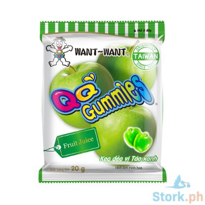 Picture of Want Want QQ Gummies-Green Apple 20g
