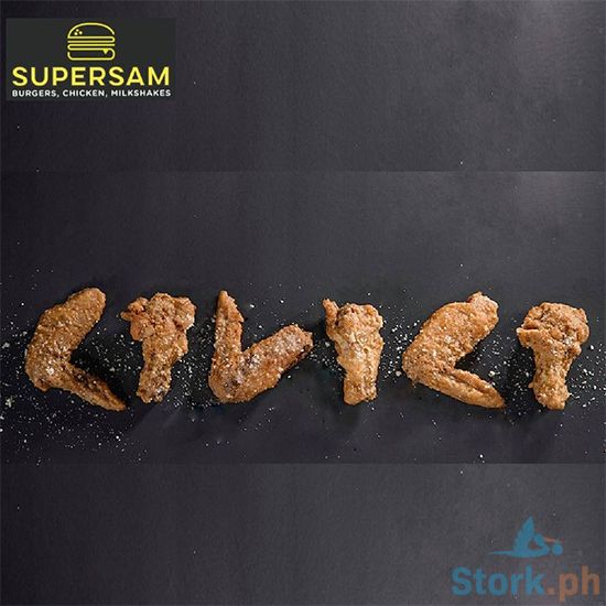 Picture of SuperSam Super Parmesan Chicken Wings 6 pcs