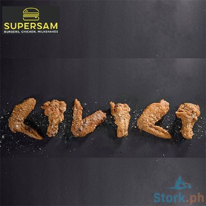 Picture of SuperSam Super Parmesan Chicken Wings Square 4 orders