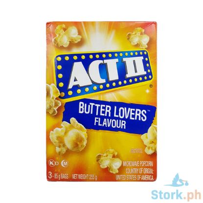 Picture of Act II Boxes Butter Lovers Flavour 85g 3s