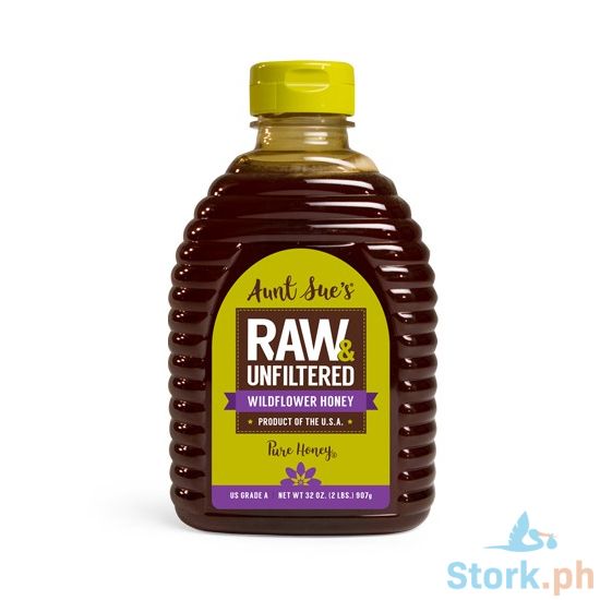 Picture of Aunt Sue's Raw Wild Natural Honey 907g