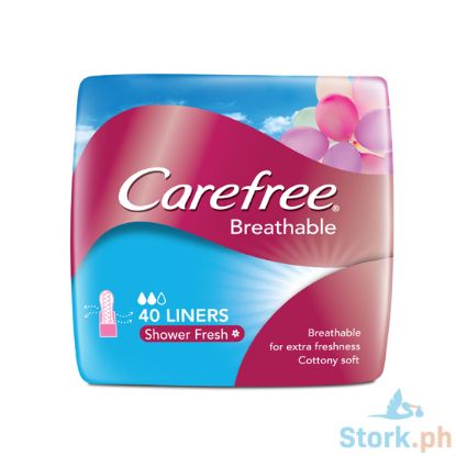 Picture of Carefree Breathable Shower Fresh 40 Liners