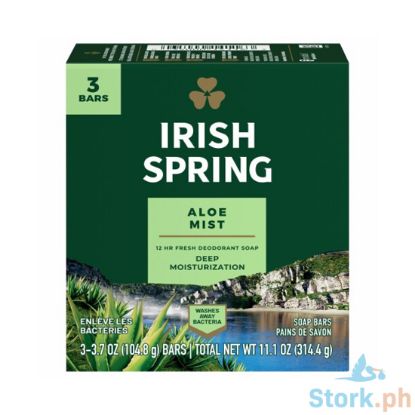 Picture of Irish Spring Aloevera 3.7oz 3s