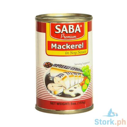 Picture of Saba Mackarel 155g, Premium In Soy Sauce