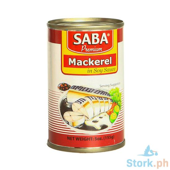 Picture of Saba Mackarel 155g, Premium In Soy Sauce