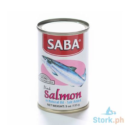 Picture of Saba Pink Salmon In Natural Oil 155g