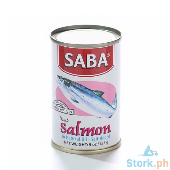 Picture of Saba Pink Salmon In Natural Oil 155g