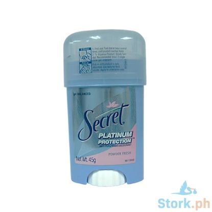 Picture of Secret Deo Platinum Cream Powder Fresh 45g
