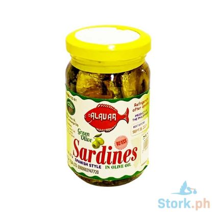 Picture of Alavar Spanish Sardines Green Olive Oil 237g