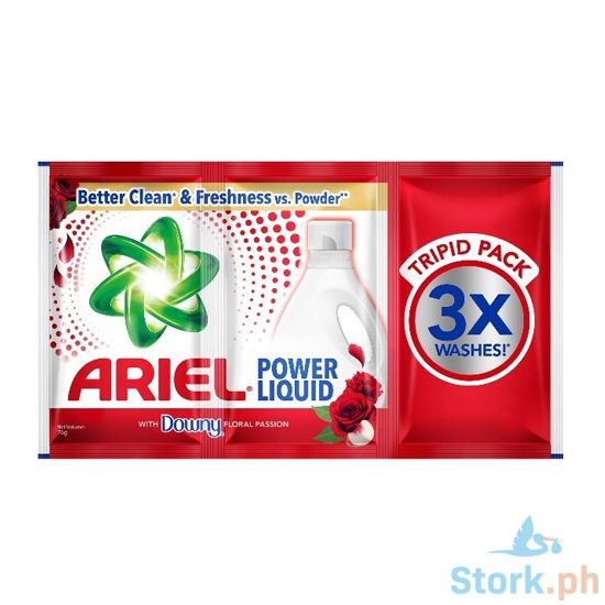 Picture of Ariel Liquid Floral Passion Triquids 76g x 6s