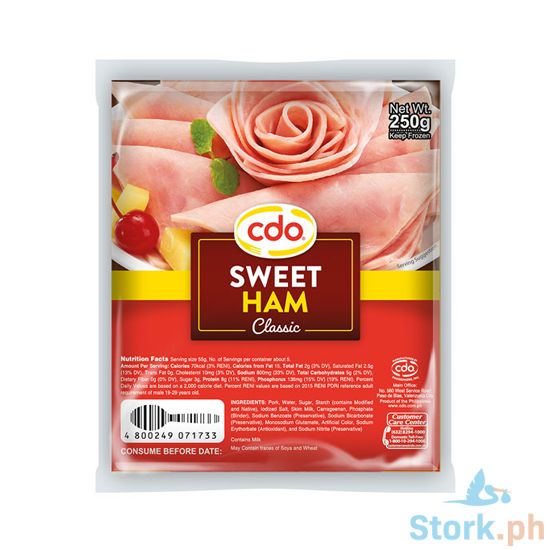 Picture of CDO Regular Sweet Ham 250g